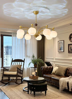 Kestara Glass Chandelier-Moonnatur