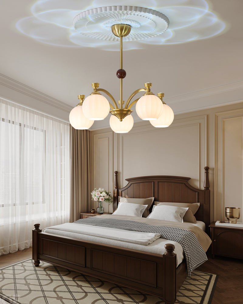 Kestara Glass Chandelier-Moonnatur