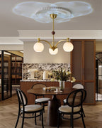 Kestara Glass Chandelier-Moonnatur