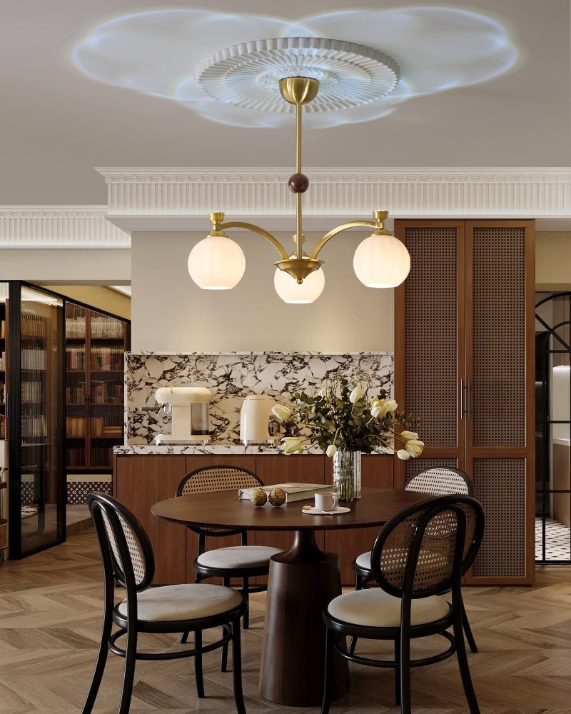 Kestara Glass Chandelier-Moonnatur