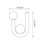 Larenrose Acrylic Wall Light-Moonnatur