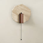 Verrenvale Travertine Wall Light-Moonnatur