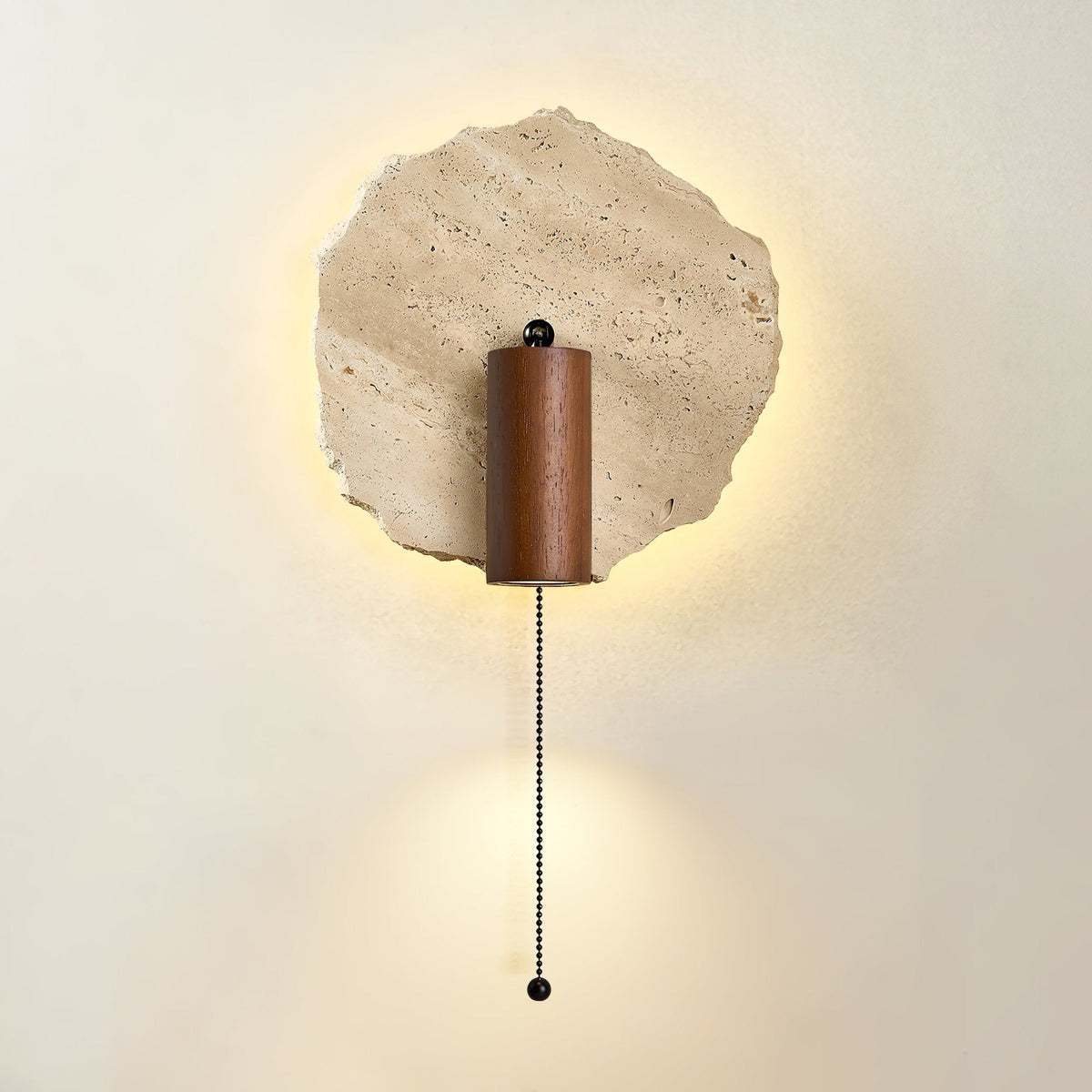 Verrenvale Travertine Wall Light-Moonnatur