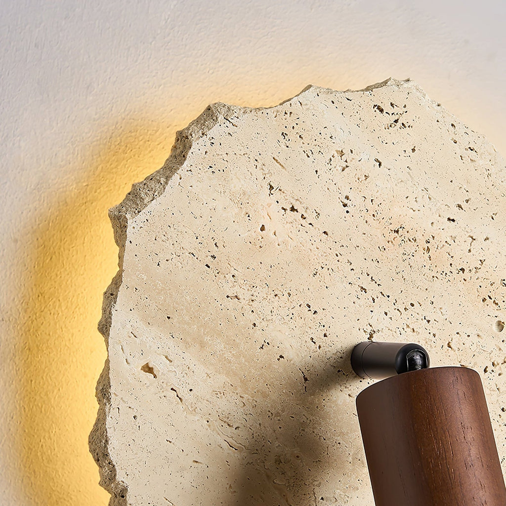 Verrenvale Travertine Wall Light-Moonnatur
