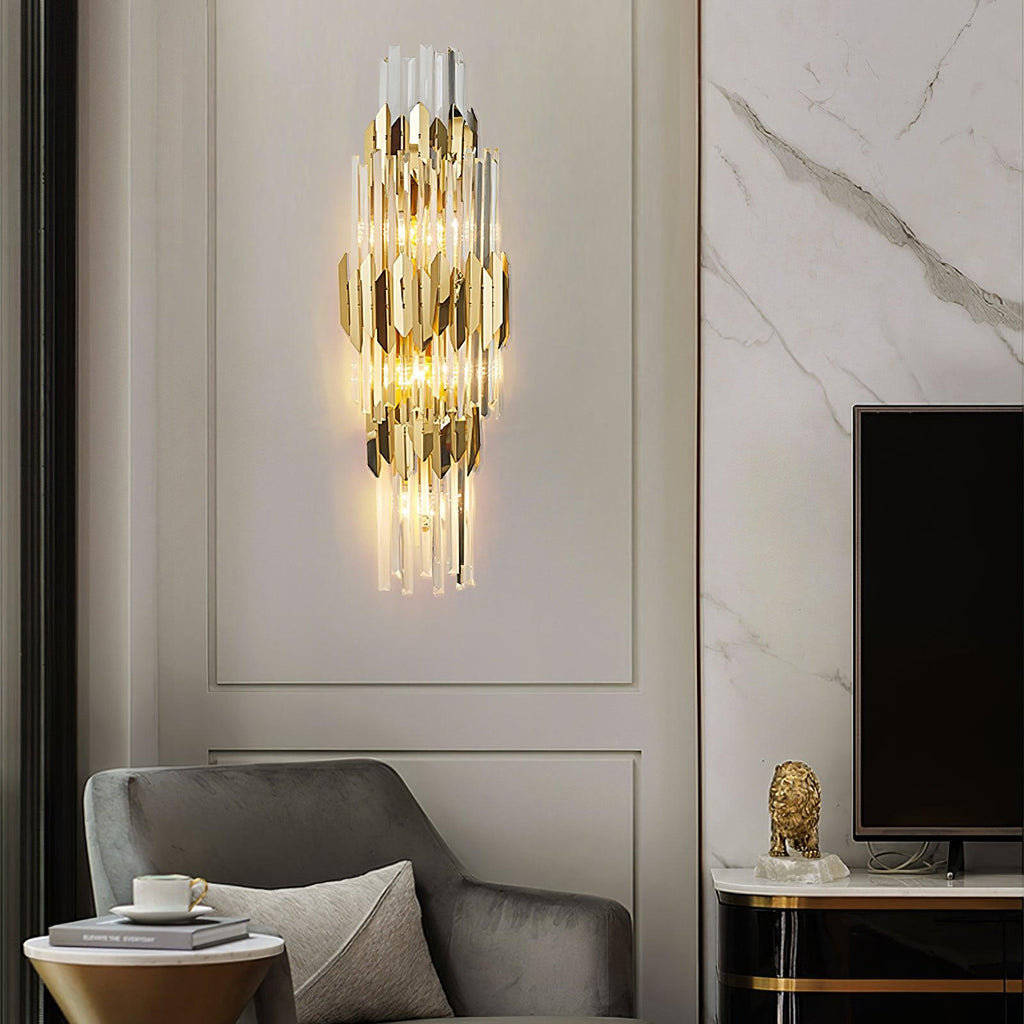 Laelaria Crystal Wall Light-Moonnatur