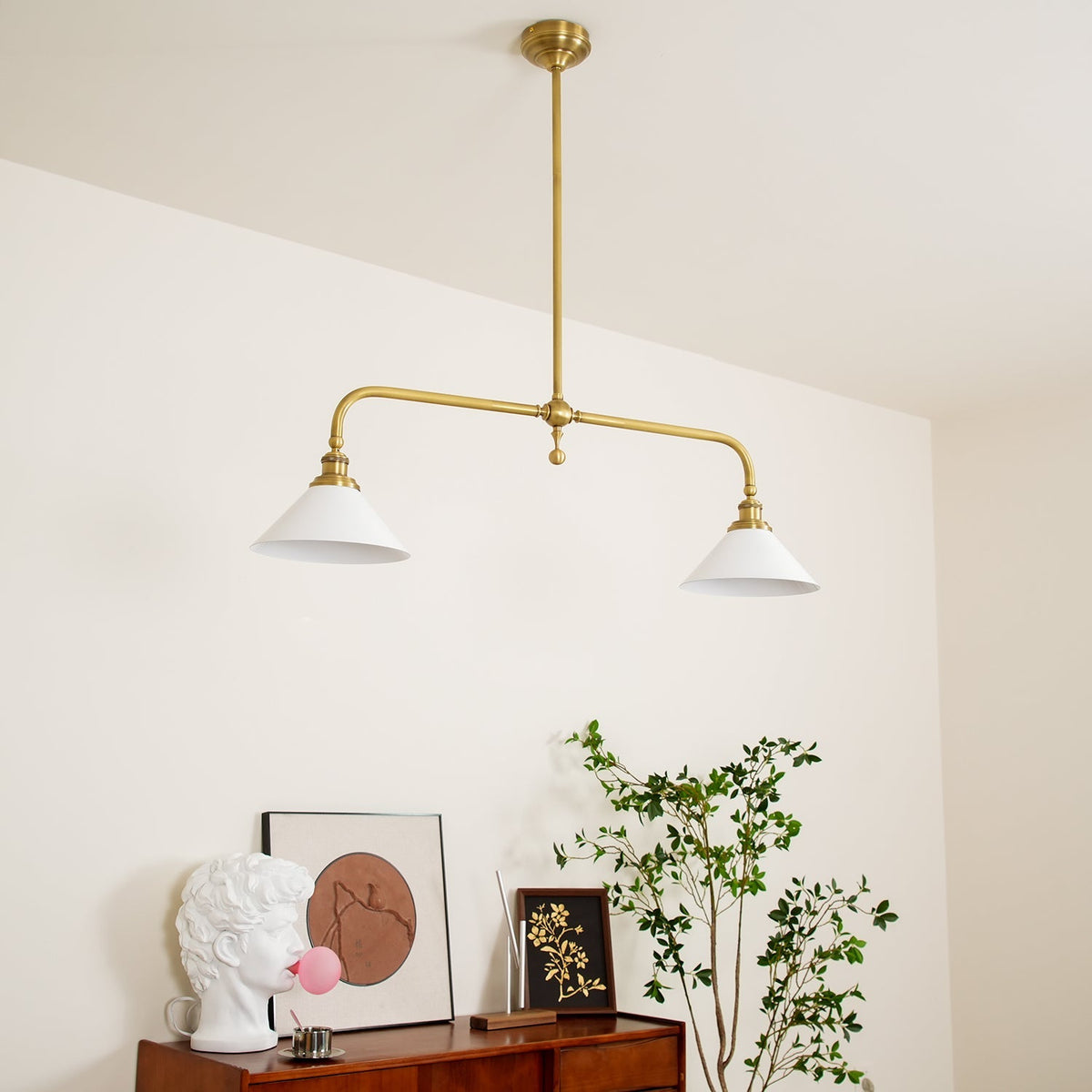 Baldenelis Metal Pendant Light-Moonnatur