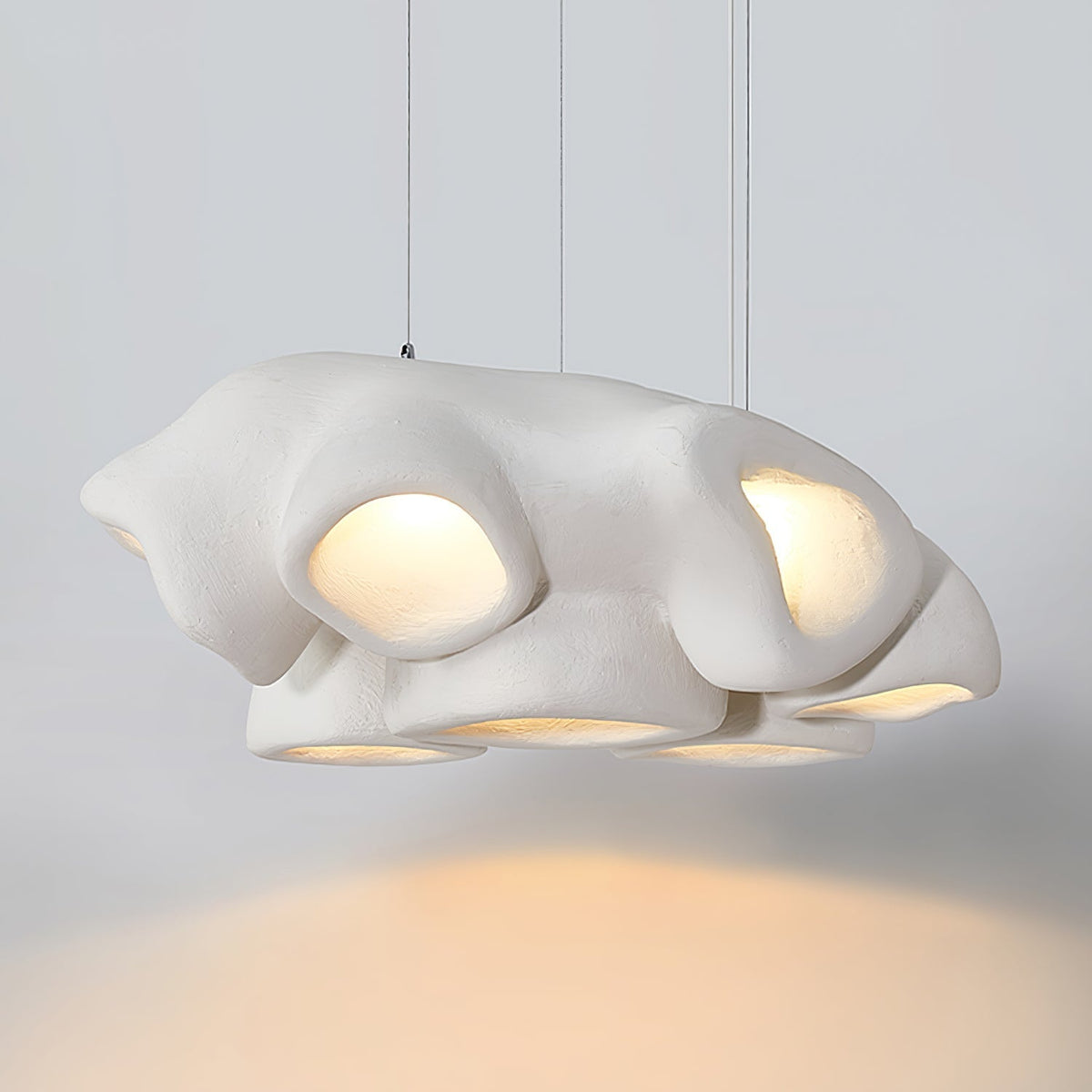 Harllyn Polystyrene Pendant Light-Moonnatur
