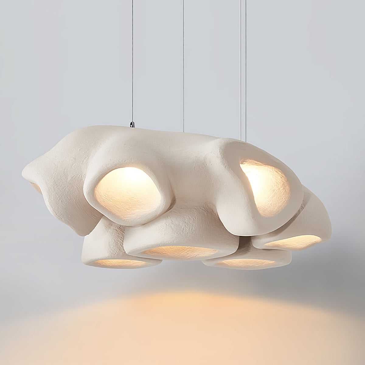 Harllyn Polystyrene Pendant Light-Moonnatur