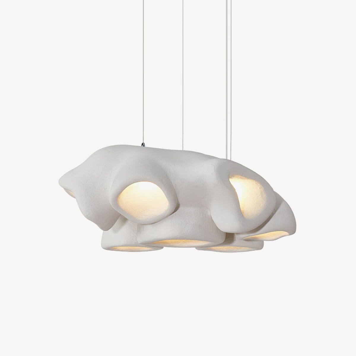 Harllyn Polystyrene Pendant Light-Moonnatur