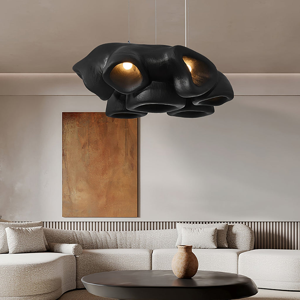 Harllyn Polystyrene Pendant Light-Moonnatur