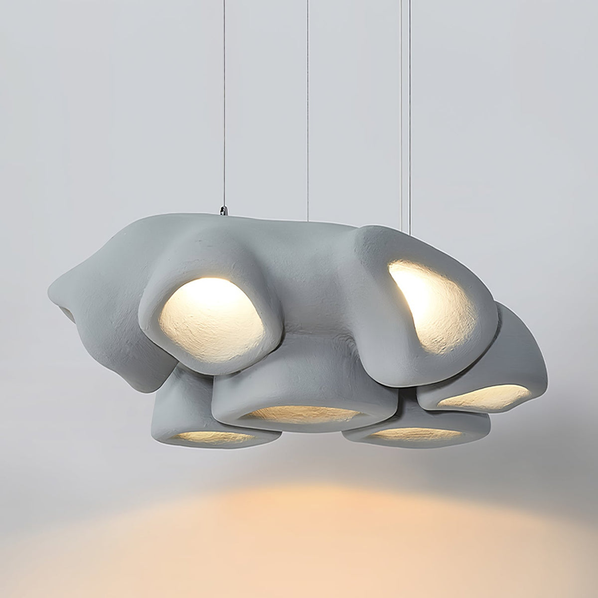 Harllyn Polystyrene Pendant Light-Moonnatur