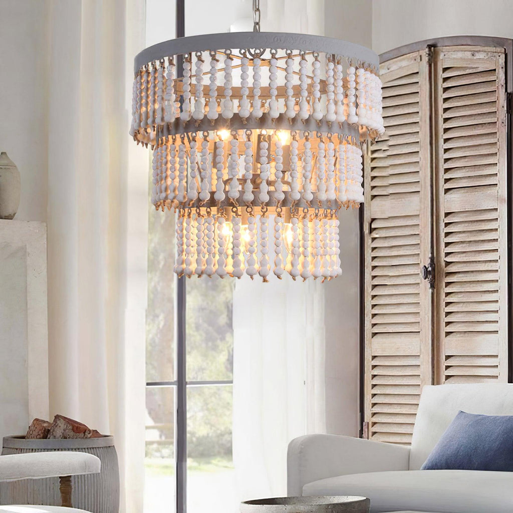 Wyrenella Wood Chandelier-Moonnatur