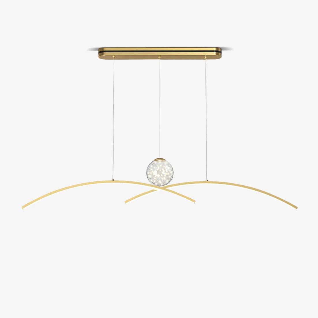 Dreneth Glass Pendant Light-Moonnatur