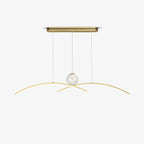 Dreneth Glass Pendant Light-Moonnatur