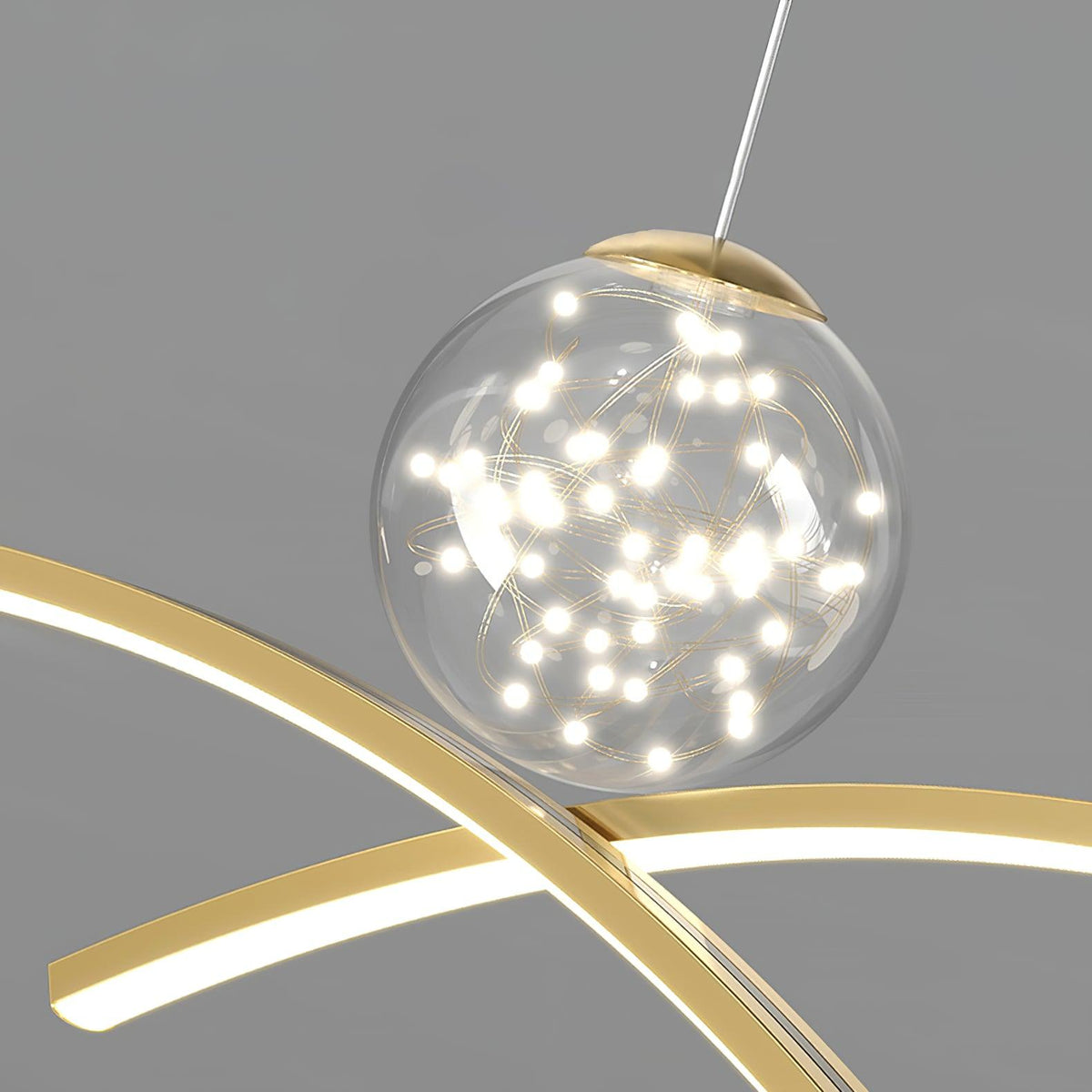 Dreneth Glass Pendant Light-Moonnatur
