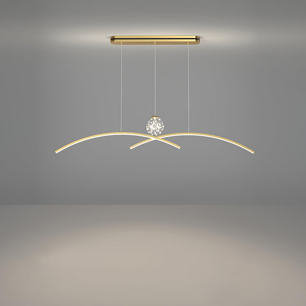 Dreneth Glass Pendant Light-Moonnatur