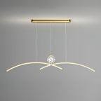 Dreneth Glass Pendant Light-Moonnatur