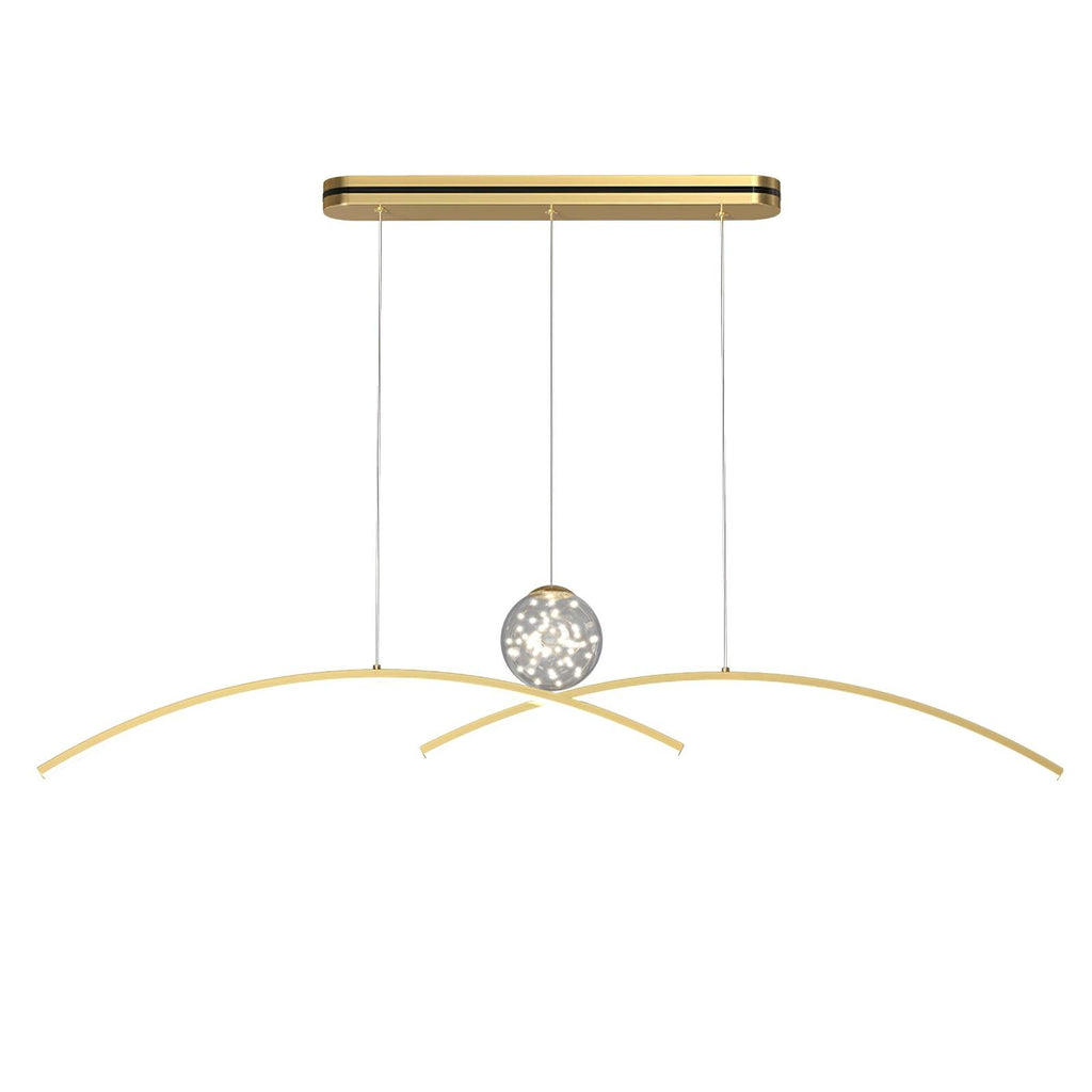 Dreneth Glass Pendant Light-Moonnatur