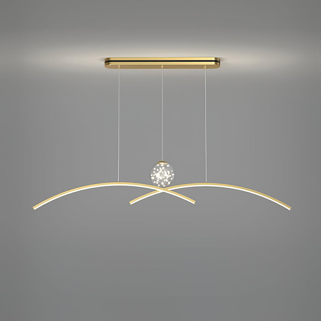Dreneth Glass Pendant Light-Moonnatur