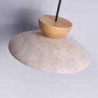 Corenis Travertine Pendant Light-Moonnatur