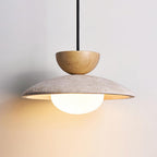 Fenrengrove Travertine Pendant Light-Moonnatur