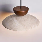 Corenis Travertine Pendant Light-Moonnatur