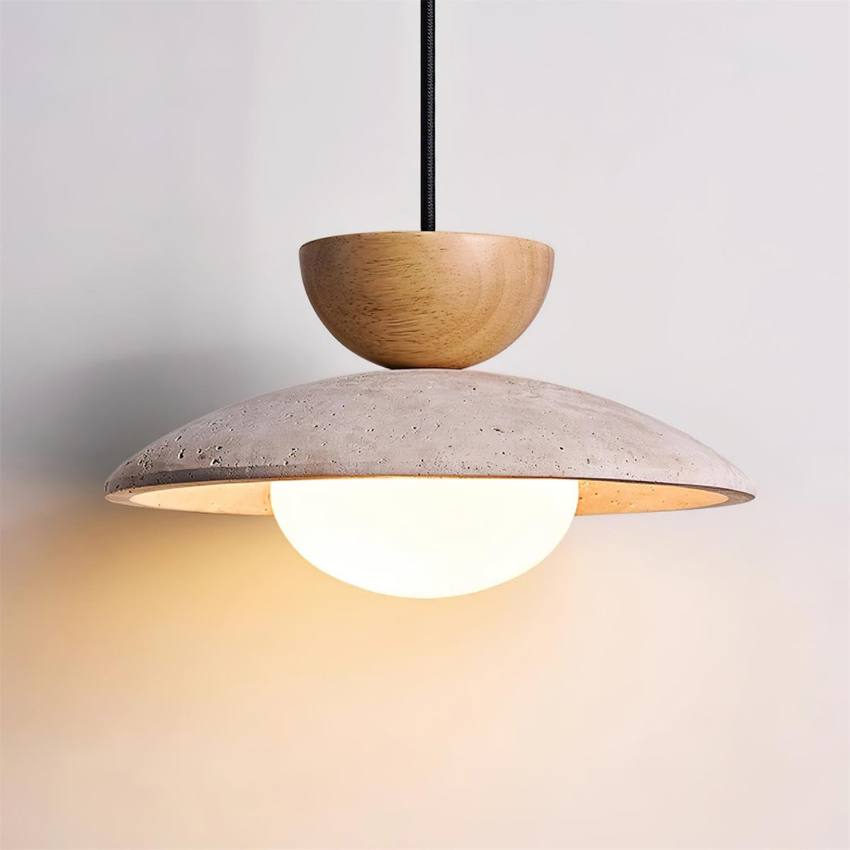 Fenrengrove Travertine Pendant Light-Moonnatur