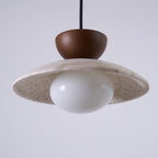 Fenrengrove Travertine Pendant Light-Moonnatur