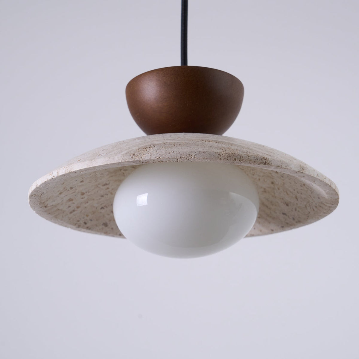 Fenrengrove Travertine Pendant Light-Moonnatur