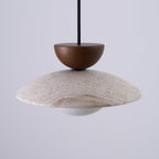 Fenrengrove Travertine Pendant Light-Moonnatur