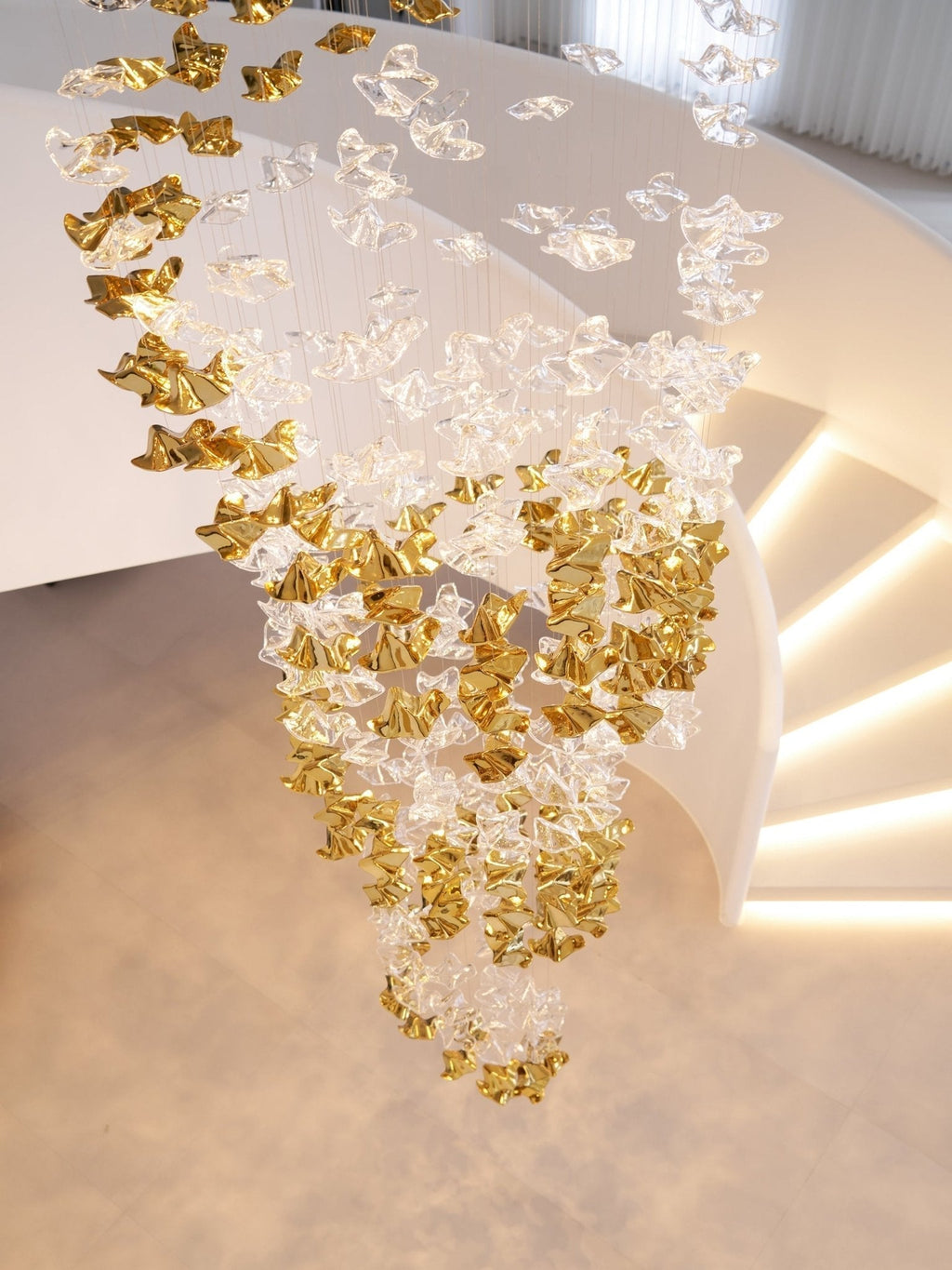 Osternia Glass Chandelier-Moonnatur