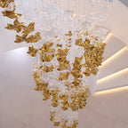 Deldenlyn Glass Chandelier-Moonnatur