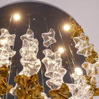 Deldenlyn Glass Chandelier-Moonnatur