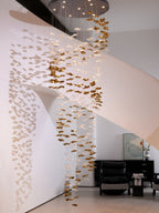 Osternia Glass Chandelier-Moonnatur