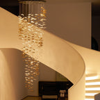 Osternia Glass Chandelier-Moonnatur