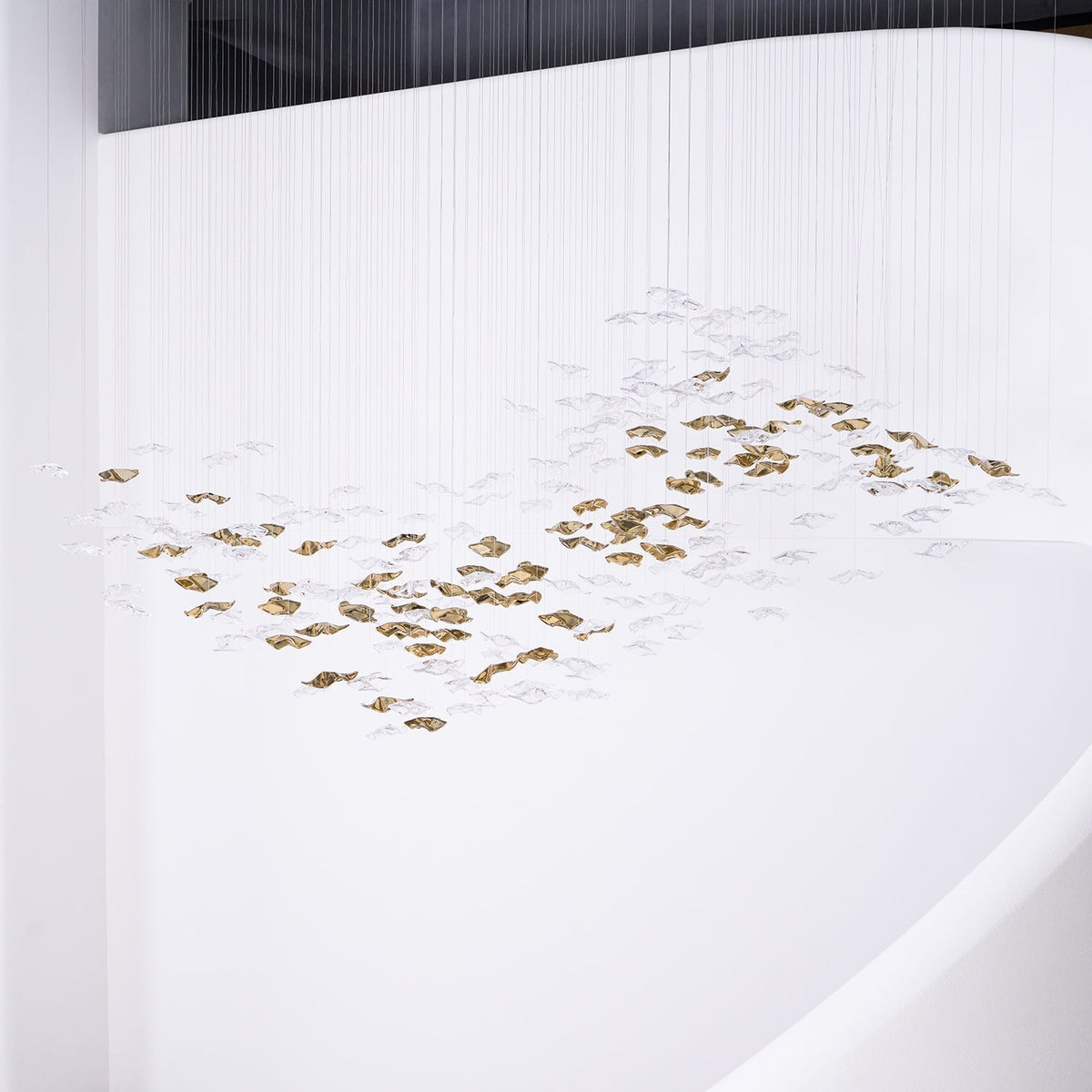 Osternia Glass Chandelier-Moonnatur