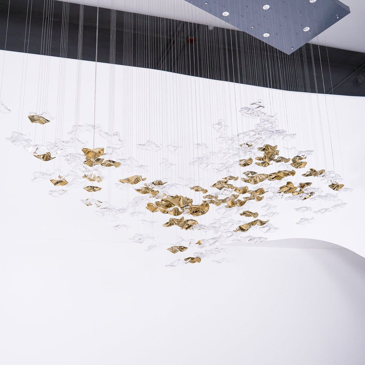 Osternia Glass Chandelier-Moonnatur