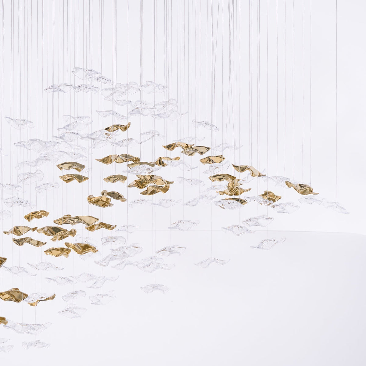 Osternia Glass Chandelier-Moonnatur