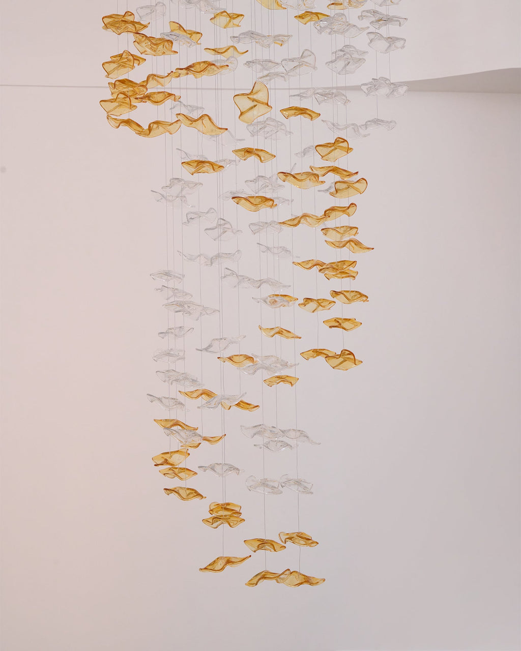 Osternia Glass Chandelier-Moonnatur