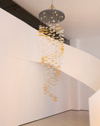 Osternia Glass Chandelier-Moonnatur