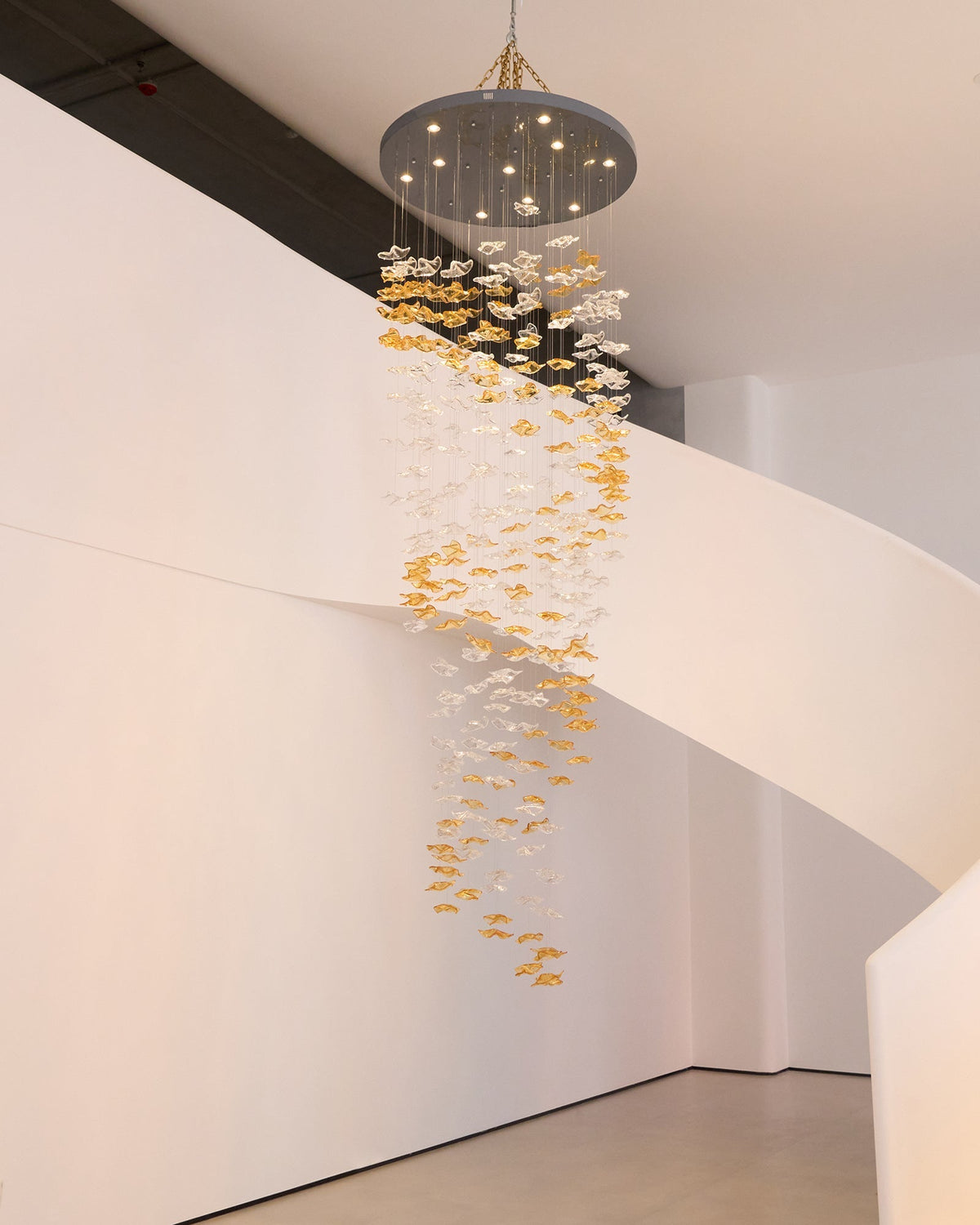 Osternia Glass Chandelier-Moonnatur