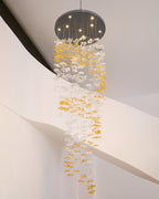 Osternia Glass Chandelier-Moonnatur