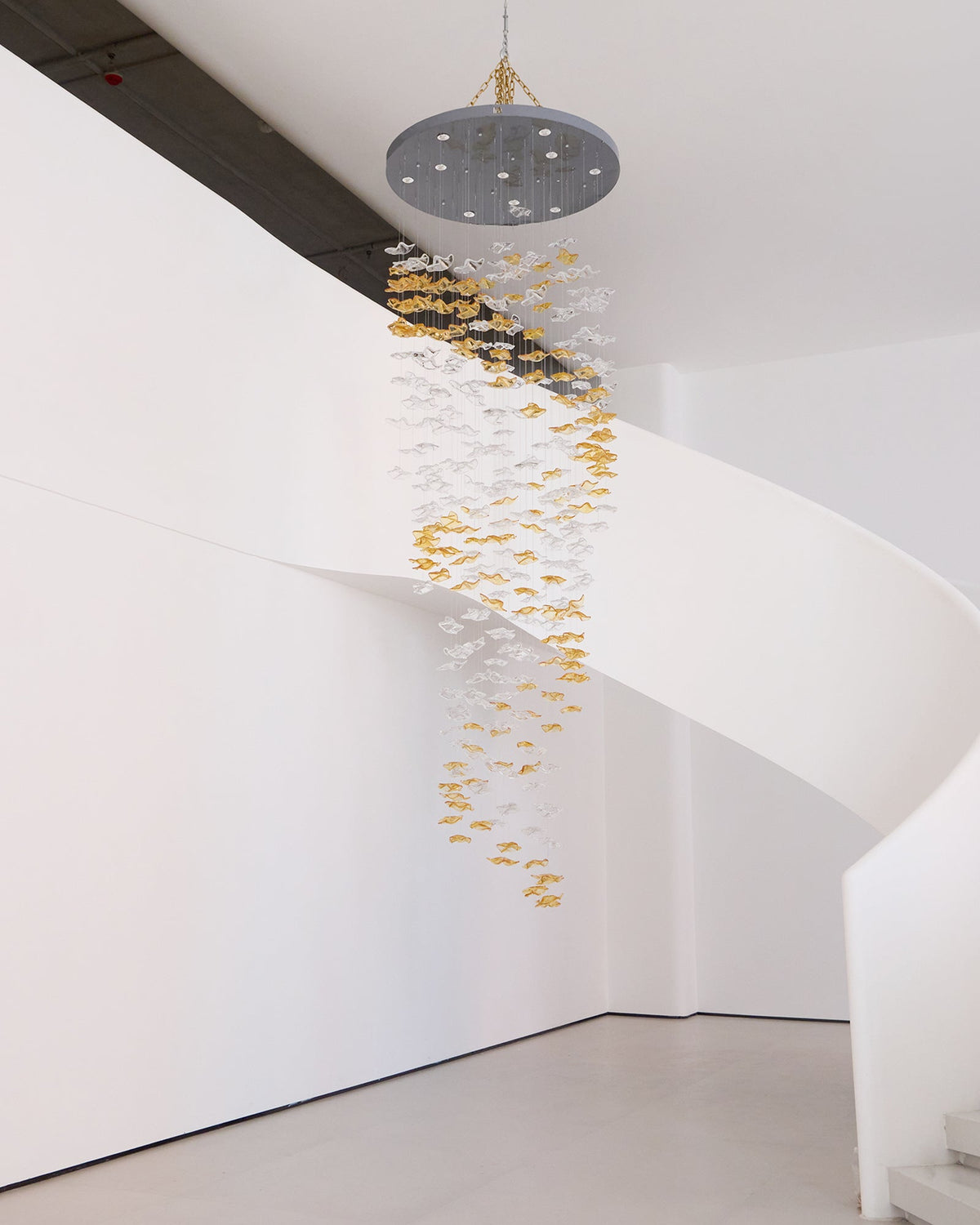 Osternia Glass Chandelier-Moonnatur