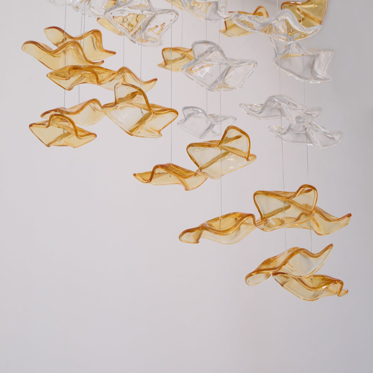 Osternia Glass Chandelier-Moonnatur