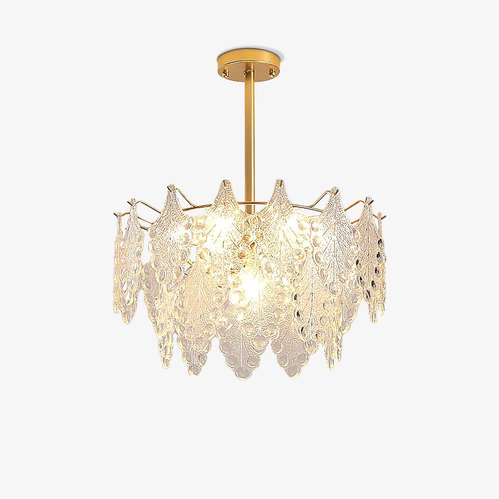 Selvenora Glass Chandelier-Moonnatur