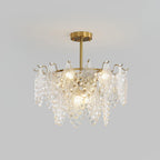 Selvenora Glass Chandelier-Moonnatur