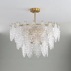 Selvenora Glass Chandelier-Moonnatur