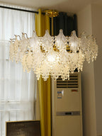 Selvenora Glass Chandelier-Moonnatur