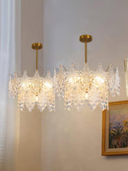 Selvenora Glass Chandelier-Moonnatur