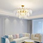 Selvenora Glass Chandelier-Moonnatur